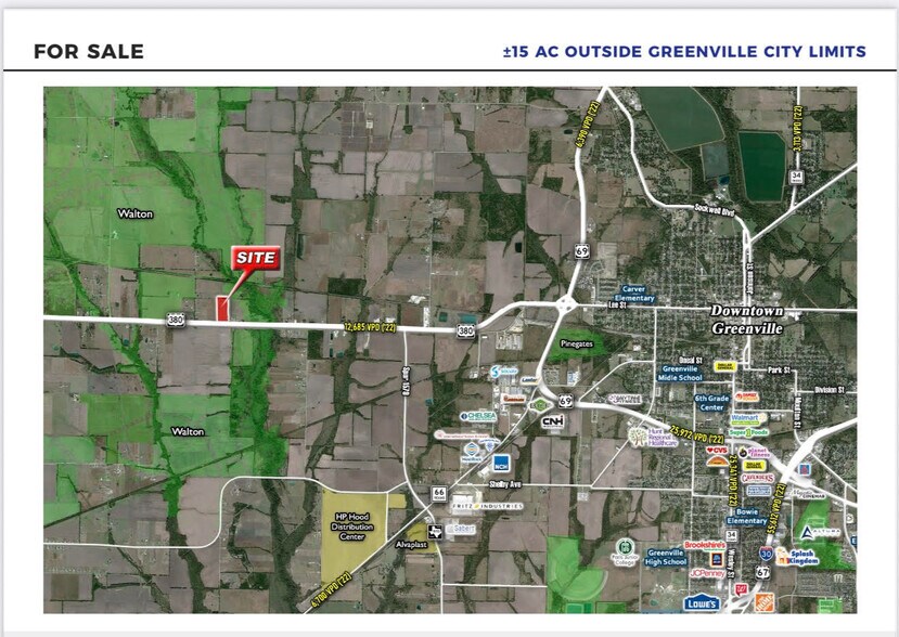 2940 Highway 380, Greenville, TX à vendre - Photo de l’immeuble – Image 1 sur 7