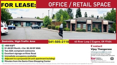 40 River Loop, Eugene, OR à louer Photo de l’immeuble– Image 1 sur 4