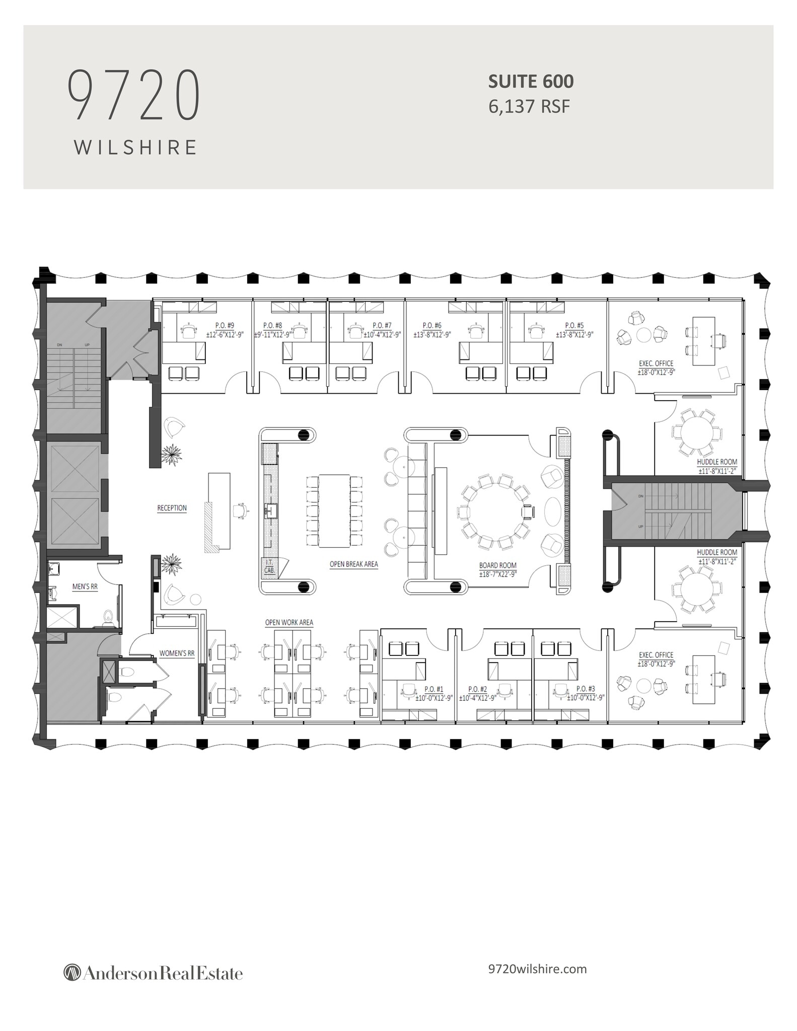 9720 Wilshire Blvd, Beverly Hills, CA à louer Plan de site– Image 1 sur 1
