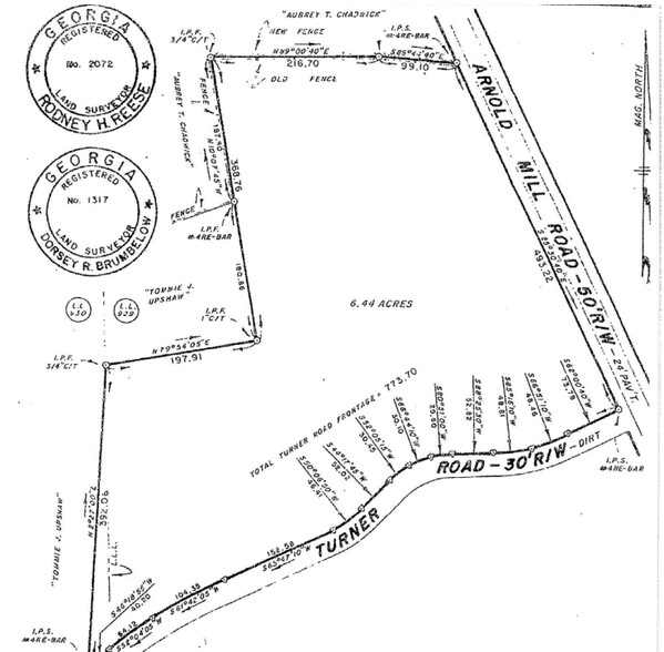 13600 Arnold Mill Rd, Roswell, GA à vendre - Plan cadastral – Image 2 sur 2