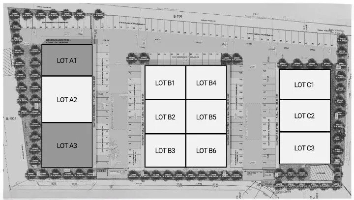 Local d’activités dans Varennes-lès-Mâcon à louer - Plan de site – Image 2 sur 6