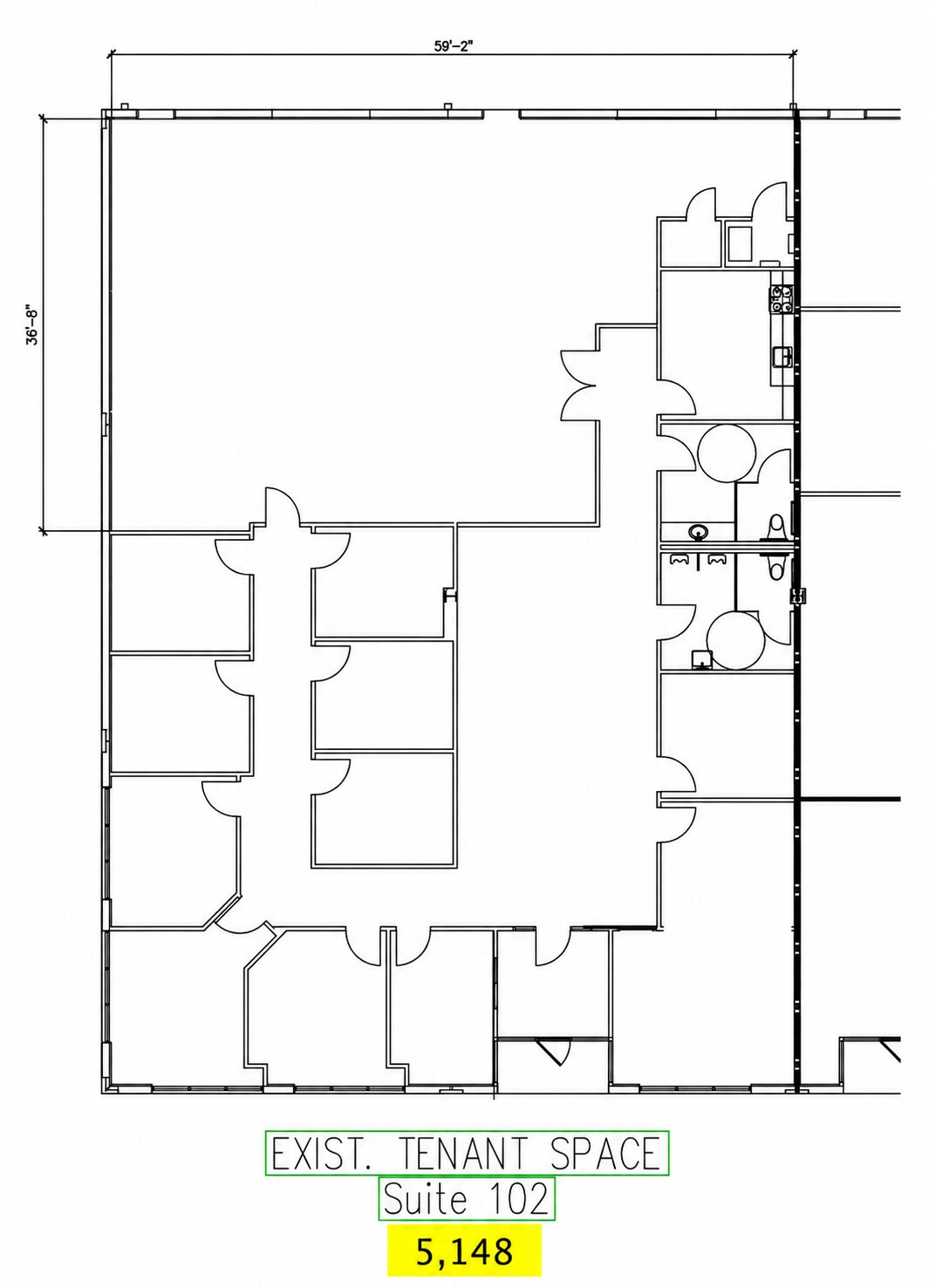 5965 Core Rd, North Charleston, SC à louer Plan d’étage– Image 1 sur 1