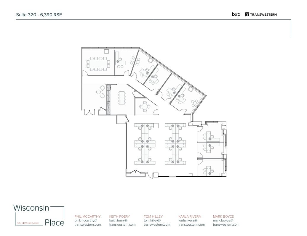 5404 Wisconsin Ave, Chevy Chase, MD à louer Plan d’étage– Image 1 sur 1
