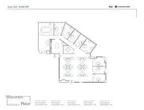 5404 Wisconsin Ave, Chevy Chase, MD à louer Plan d’étage– Image 1 sur 1