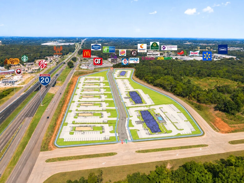NEQ I-20 & US Hwy 69 hwy, Lindale, TX à vendre - Photo principale – Image 1 sur 7