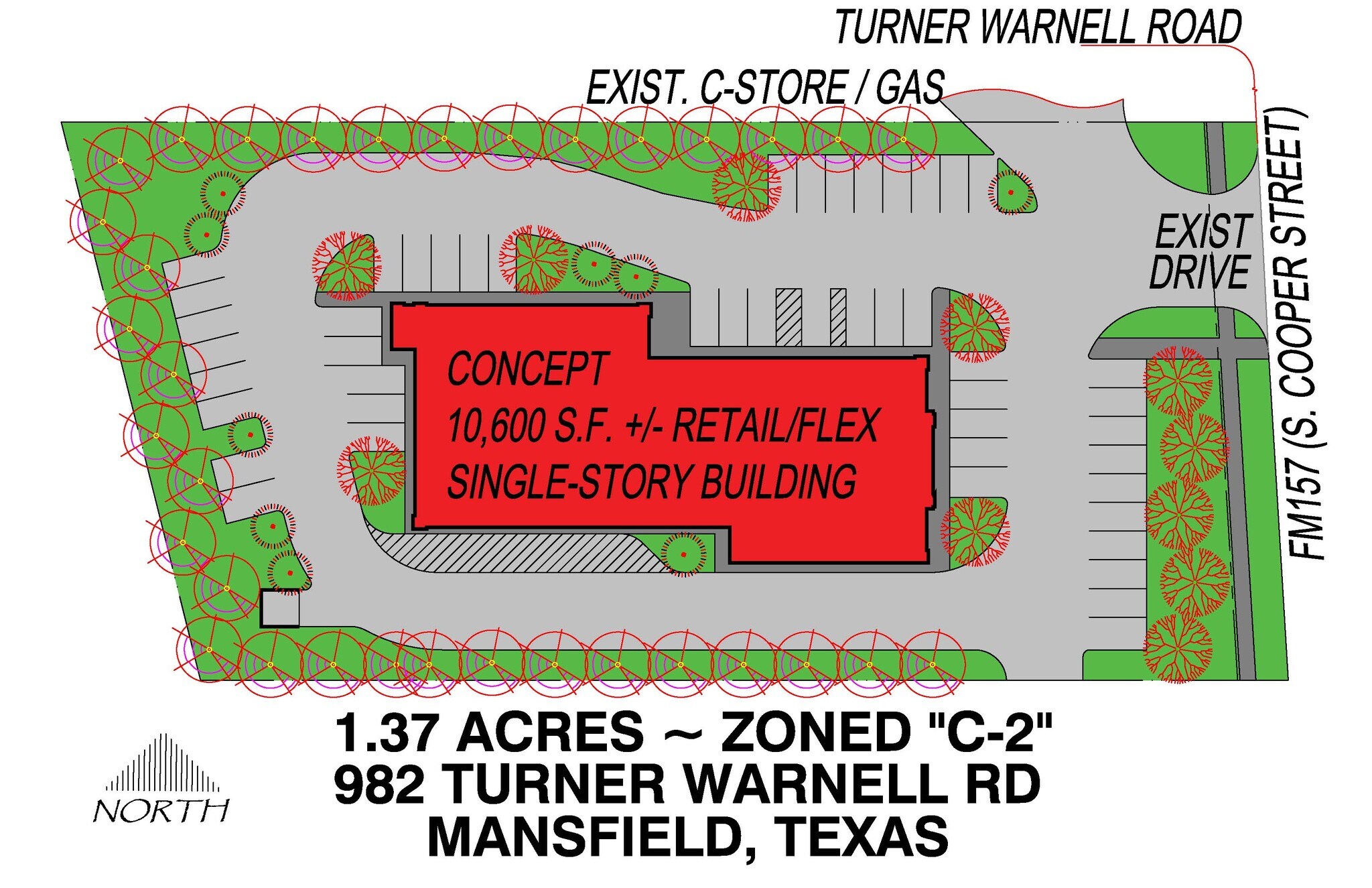 982 Turner Warnell Rd, Mansfield, TX à vendre Photo de l’immeuble– Image 1 sur 11