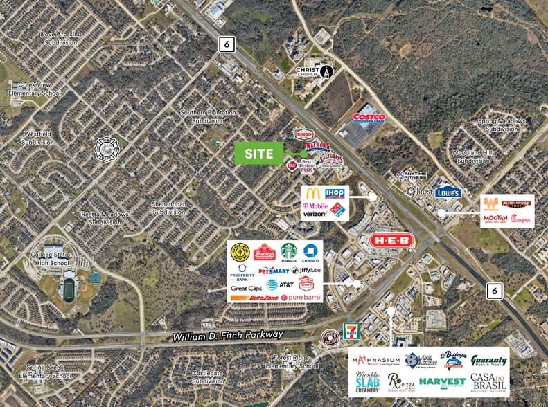 South Highway 6 Frontage Road, College Station, TX à louer - Photo de l’immeuble – Image 2 sur 4