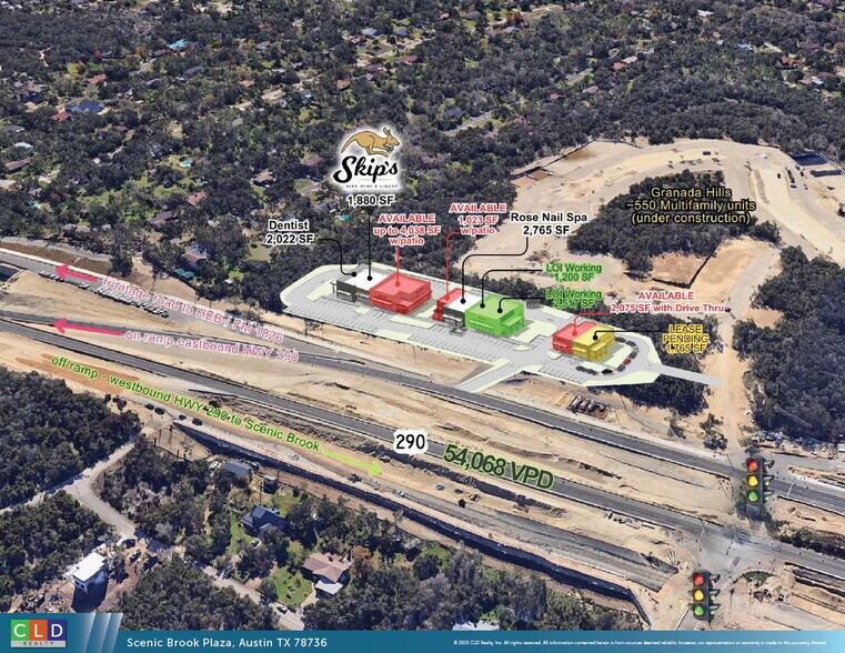 Hwy 290 & Oak Hill Parkway, Austin, TX à louer - Photo de l’immeuble – Image 2 sur 13