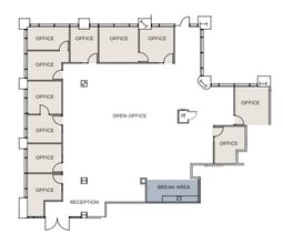 7676 Hazard Center Dr, San Diego, CA à louer Plan d’étage– Image 1 sur 1
