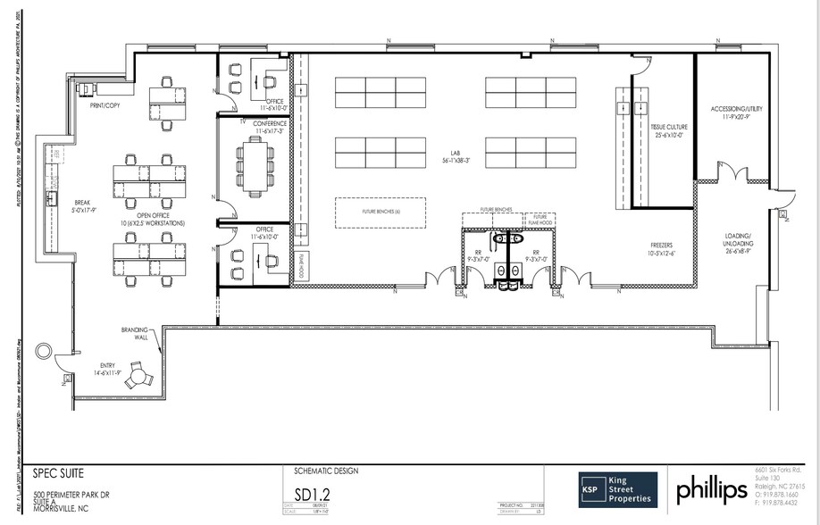 500 Perimeter Park Dr, Morrisville, NC à louer - Photo de l’immeuble – Image 2 sur 24
