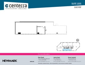 1873 S Bellaire St, Denver, CO à louer Plan d’étage– Image 1 sur 1