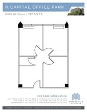 6301 Ivy Ln, Greenbelt, MD à louer Plan d’étage– Image 1 sur 1