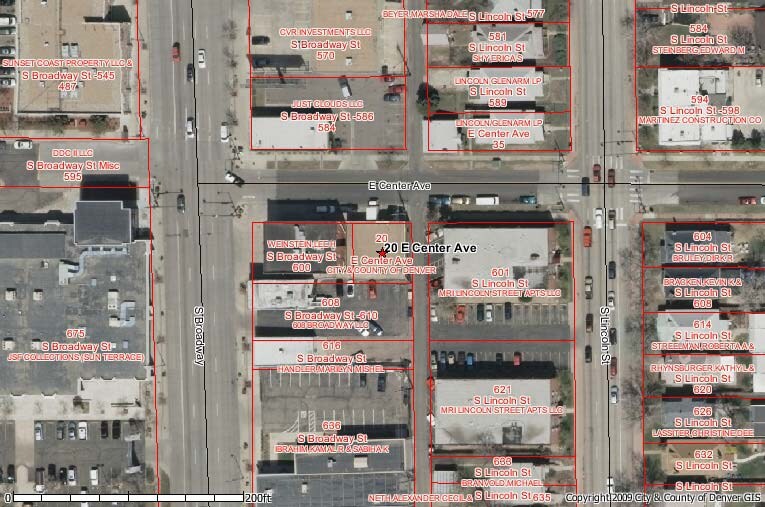 20 E Center Ave, Denver, CO à louer - Aérien – Image 2 sur 9