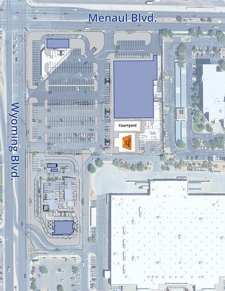 8400 Menaul Blvd NE, Albuquerque, NM à louer - Photo de l’immeuble – Image 2 sur 4