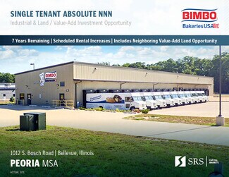 Plus de détails pour 1012 S Bosch Rd, Peoria, IL - Industriel/Logistique à vendre