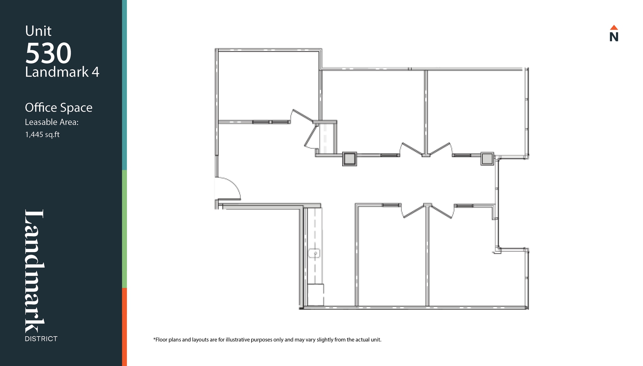 1700 Dickson Av, Kelowna, BC à louer Plan d’étage– Image 1 sur 7
