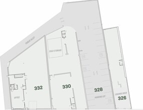 330 Hoboken Ave, Jersey City, NJ à louer Plan d’étage– Image 2 sur 2