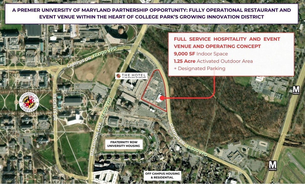 4656 Hotel dr, College Park, MD à louer - Photo de l’immeuble – Image 2 sur 2