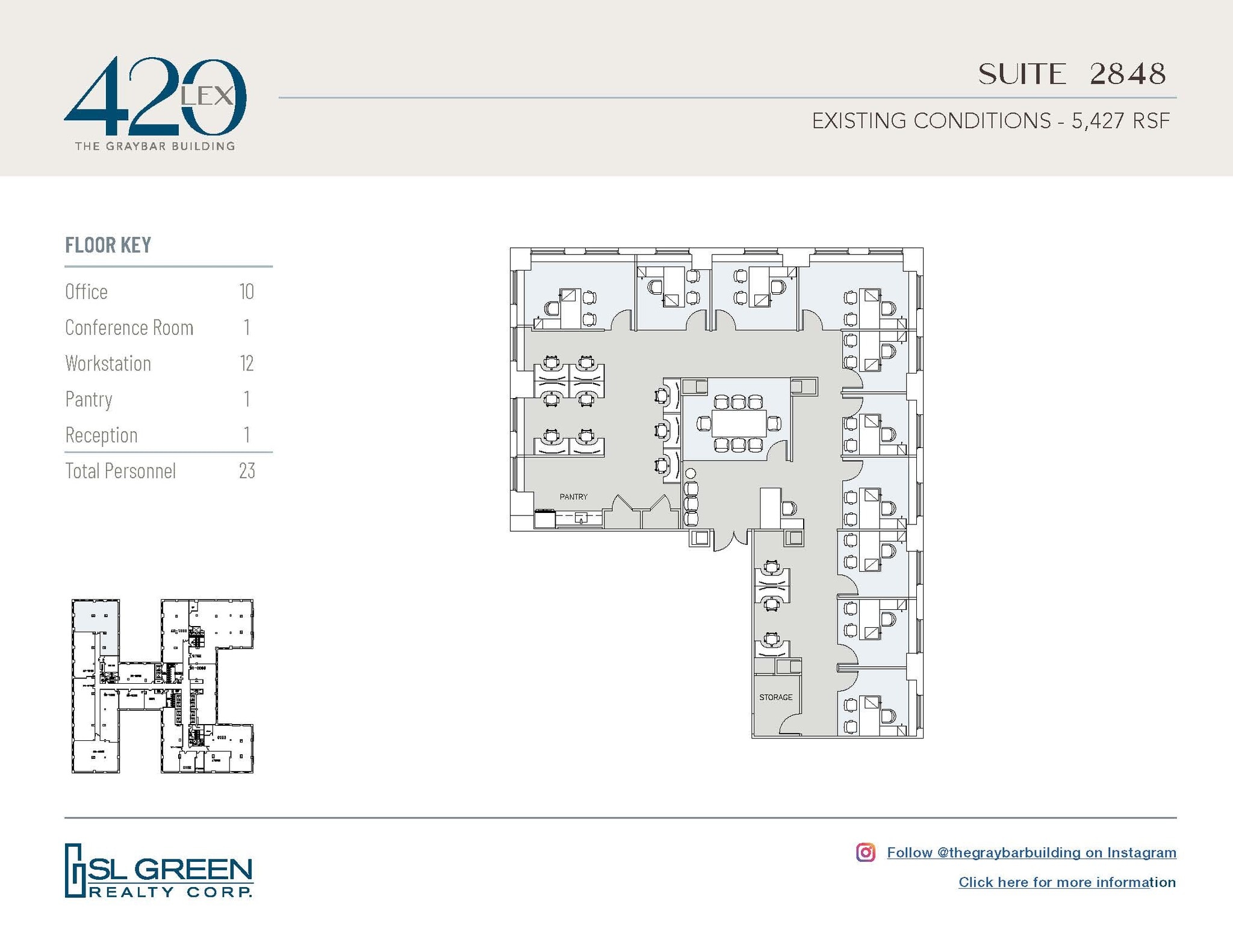 420 Lexington Ave, New York, NY à louer Plan d’étage– Image 1 sur 1