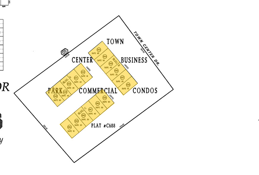 4675 Town Center Dr, Colorado Springs, CO à louer - Plan cadastral – Image 3 sur 6