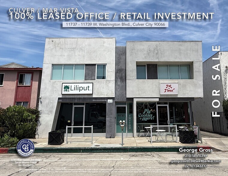 11737-11739 W Washington Blvd, Los Angeles, CA à vendre - Photo de l’immeuble – Image 1 sur 8