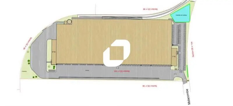 Industriel/Logistique dans Saint-Quentin-Fallavier à louer - Plan d’étage – Image 2 sur 3