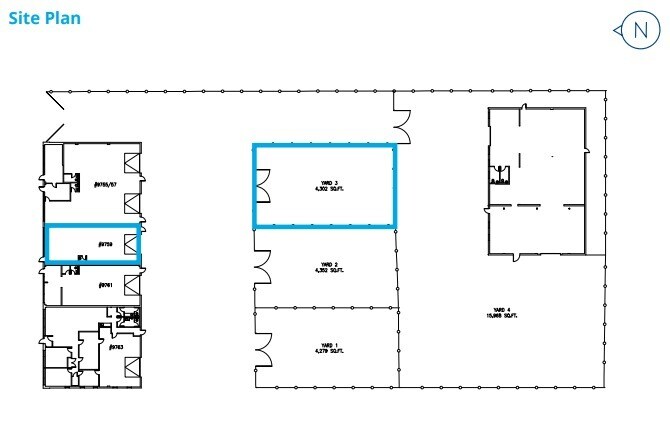 9759 62 Av NW, Edmonton, AB à louer - Plan de site – Image 2 sur 2