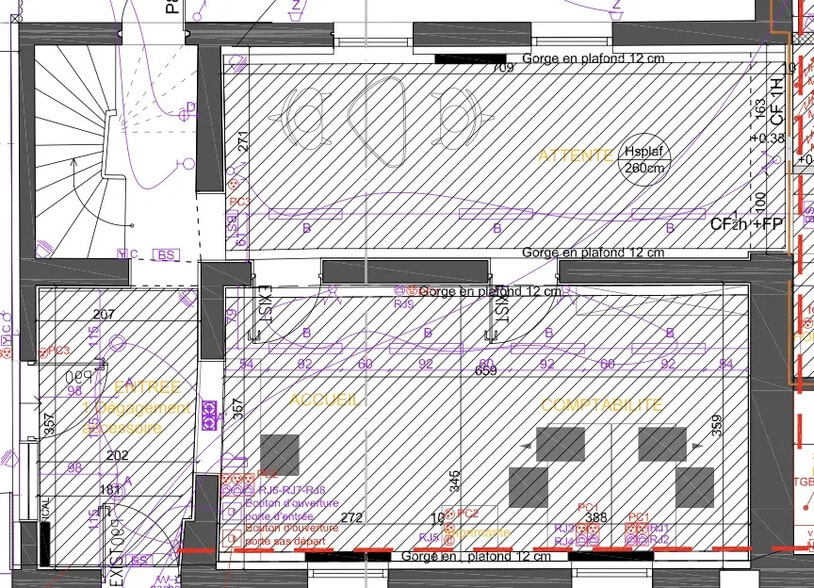 Local d’activités dans Ivry-sur-Seine à louer - Plan d’étage – Image 3 sur 4