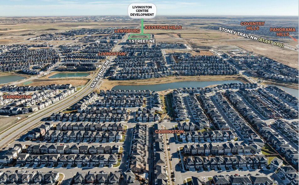 14390 1st St, Calgary, AB à louer - Aérien – Image 3 sur 6