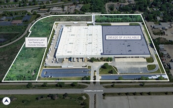 2001 Baseline Rd, Montgomery, IL à louer Aérien– Image 2 sur 9