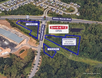 Plus de détails pour 10499 Campbell, Middle River, MD - Terrain à vendre