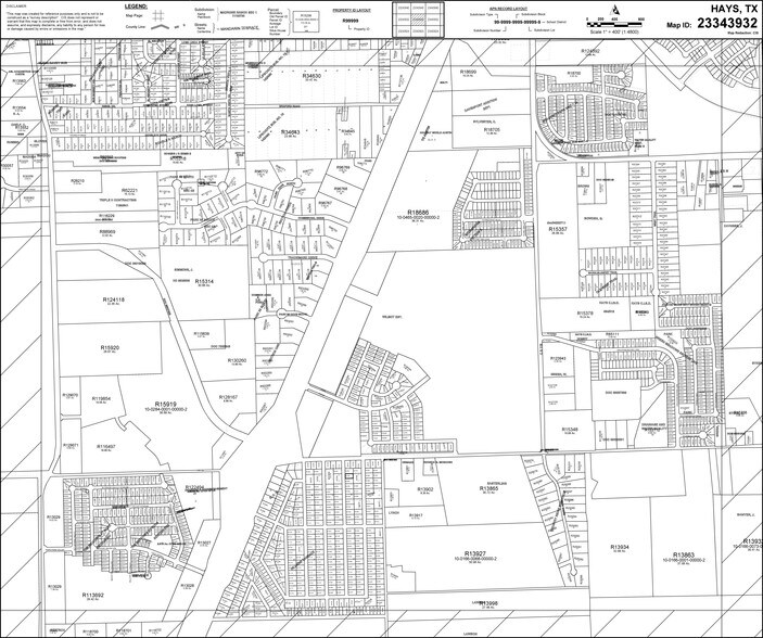 200 Trademark St, Buda, TX à louer - Plan cadastral – Image 2 sur 46