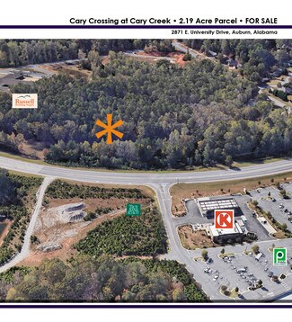Plus de détails pour 2871 University, Auburn, AL - Terrain à vendre