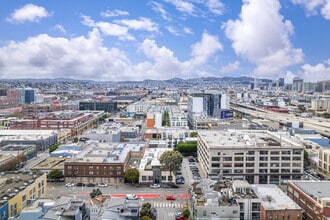 550 3rd St, San Francisco, CA - VUE AÉRIENNE  vue de carte