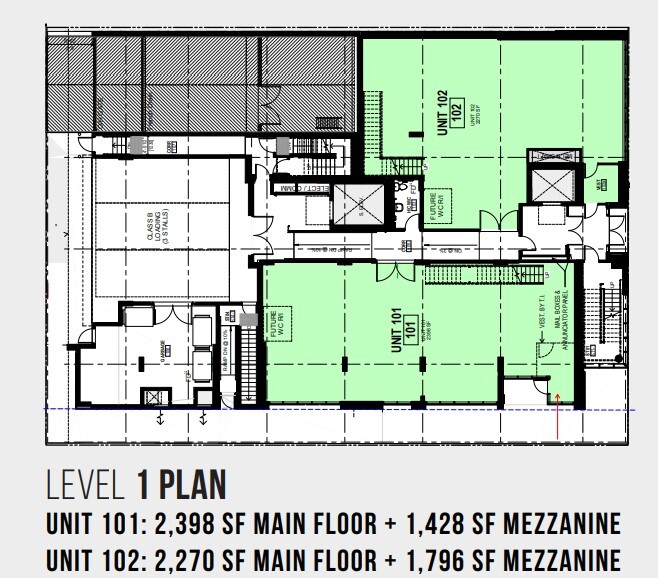 1313 E Pender St, Vancouver, BC à louer Plan d’étage– Image 1 sur 1