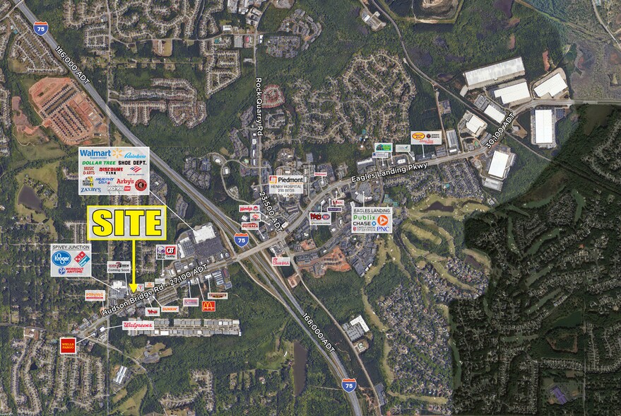1700 Hudson Bridge Rd, Stockbridge, GA à louer - Photo de l’immeuble – Image 2 sur 3