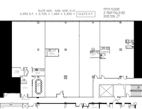2 Trap Falls Rd, Shelton, CT à louer Plan d’étage– Image 2 sur 2
