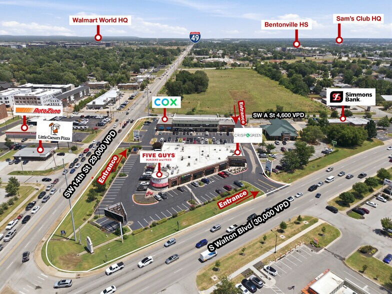 201 SW 14th St, Bentonville, AR à louer - Photo de l’immeuble – Image 1 sur 45