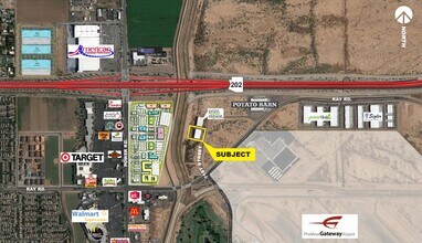 5004 S 71st St, Mesa, AZ - Vue aérienne vue de carte
