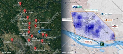 311 NE 192nd Ave, Vancouver, WA - VUE AÉRIENNE vue de carte