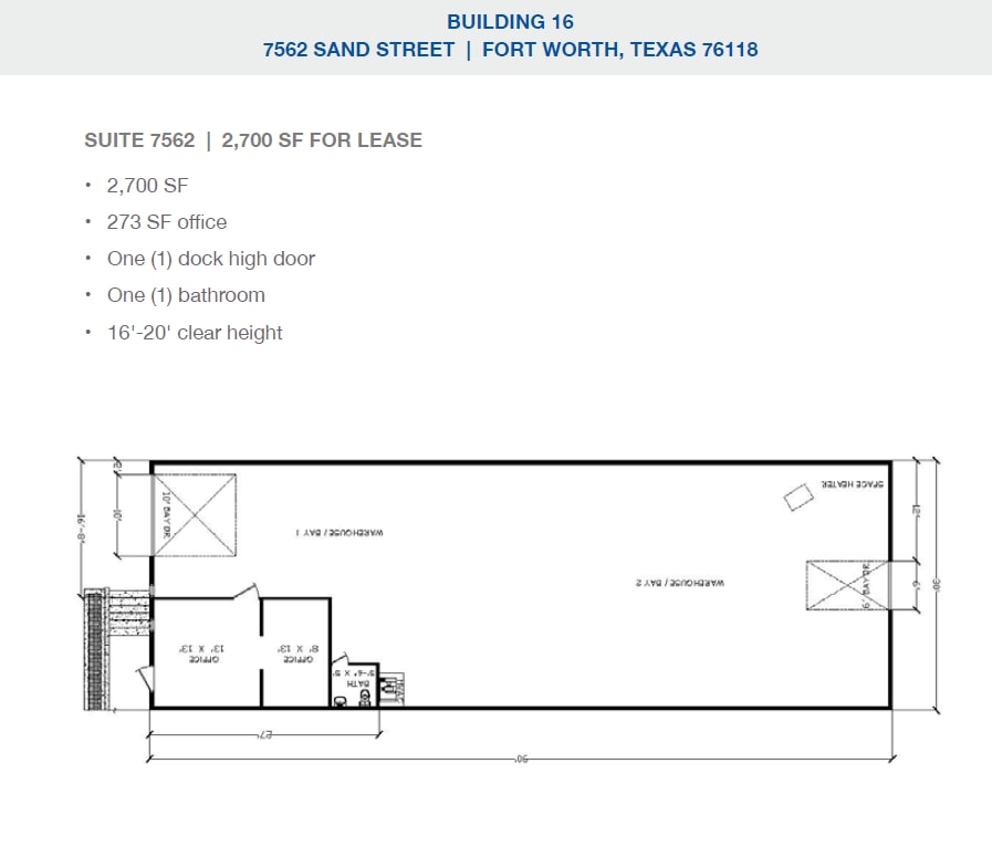 2501-2519 Gravel Dr, Fort Worth, TX à louer Photo de l’immeuble– Image 1 sur 1