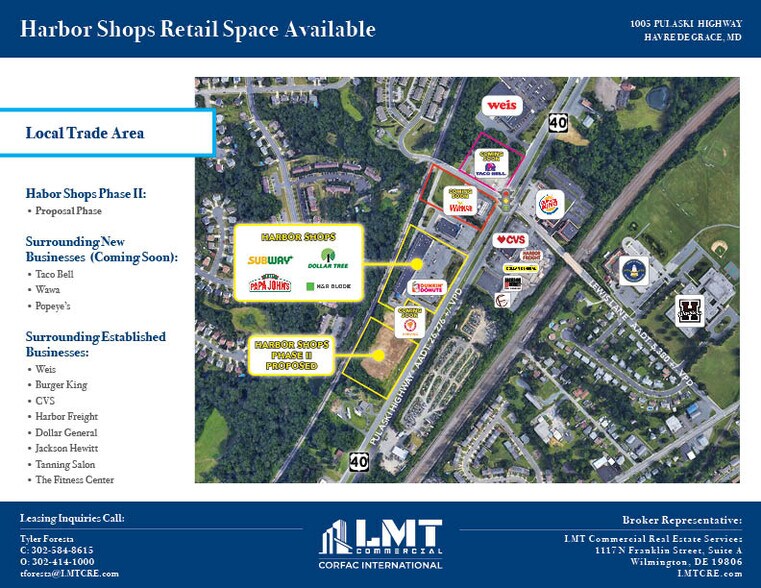 1005 Pulaski Hwy, Havre De Grace, MD à louer - Photo de l’immeuble – Image 3 sur 4