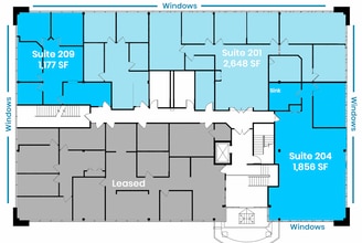 2780 Snelling Ave N, Roseville, MN à louer Plan d’étage– Image 1 sur 1