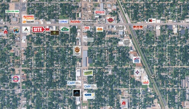 1610 S Emporia St, Wichita, KS - Vue aérienne  vue de carte
