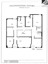 1919 Addison St, Berkeley, CA à louer Plan d’étage– Image 1 sur 1