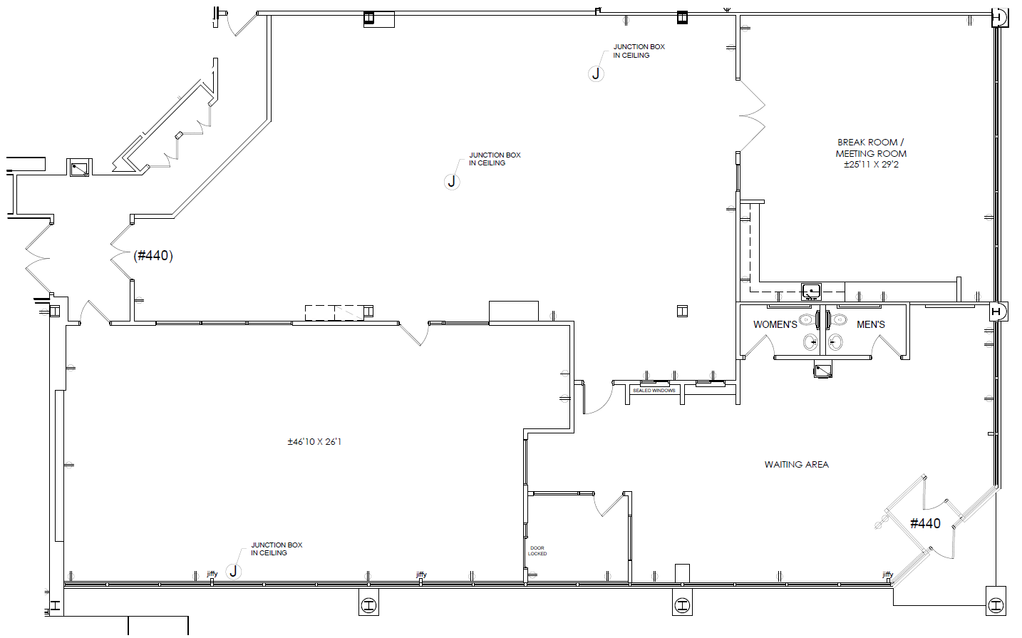 430-450 Lincoln Hwy, Fairless Hills, PA à louer Plan d’étage– Image 1 sur 3