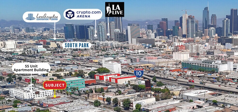 746 E Washington Blvd, Los Angeles, CA à vendre - Aérien – Image 2 sur 4