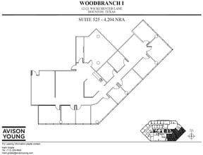 12121 Wickchester Ln, Houston, TX à louer Plan d’étage– Image 1 sur 2
