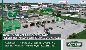 Plus de détails pour 14126 W Center Rd, Omaha, NE - Local commercial à louer