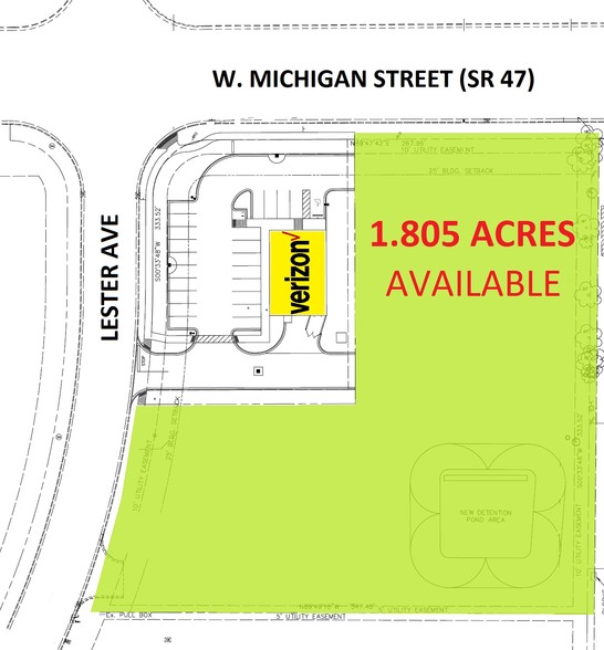 Michigan St, Sidney, OH à louer - Plan de site – Image 3 sur 3